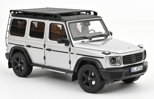 183030 Mercedes-Benz G-Class 2024 Iridium Silver 1:18